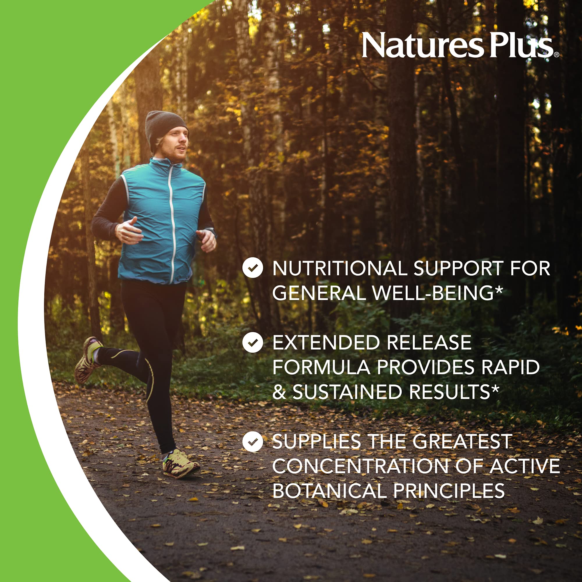 Nature's Plus Rhodiola bottle on a desk, handy 30-serving supply.