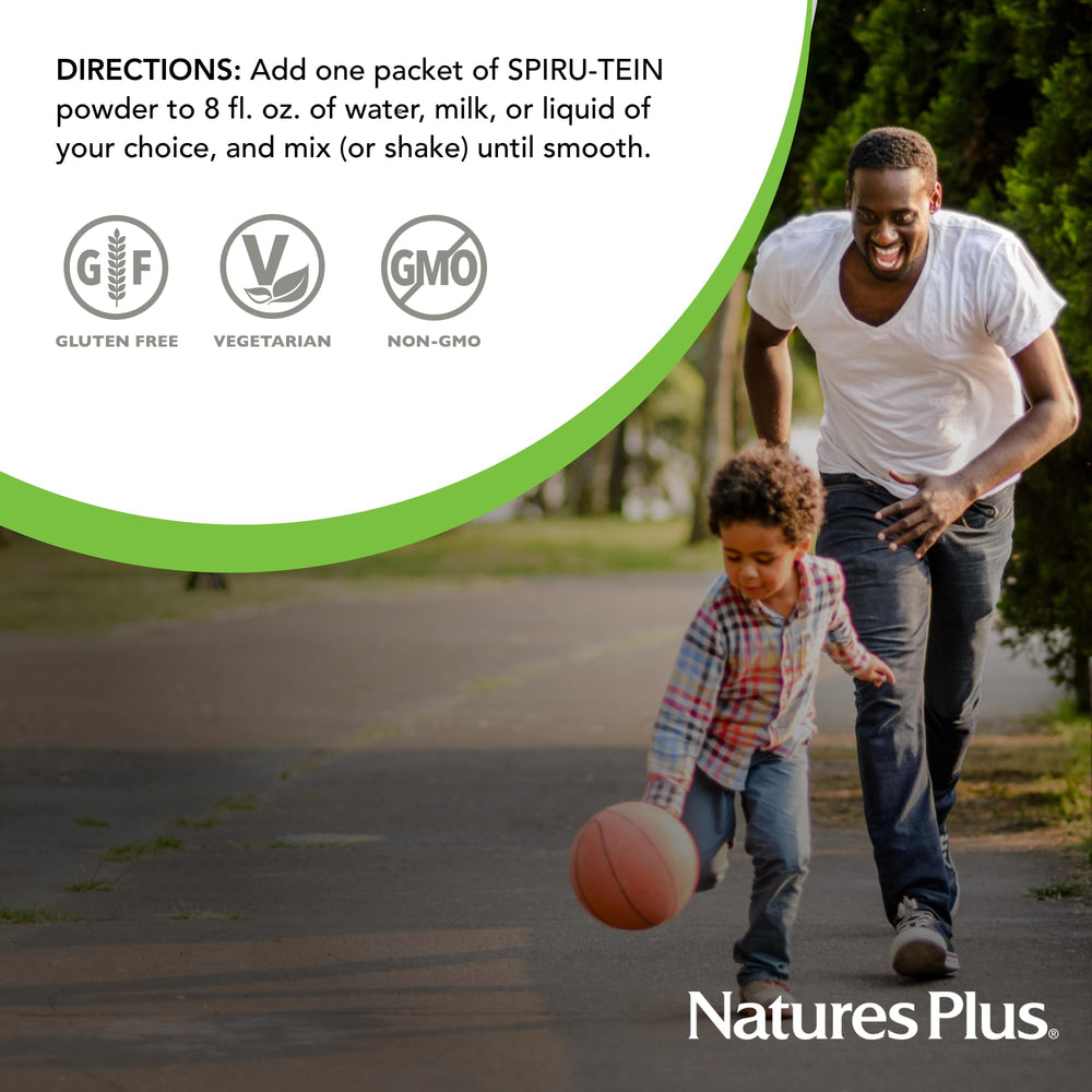 NaturesPlus Source of Life Energy Shake ingredients bowls display natural concentrates.