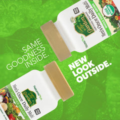 Close-up of vegan tablets showing well-balanced whole-food ingredients for daily nourishment