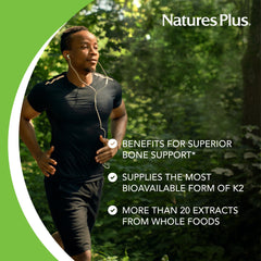 NaturesPlus Source of Life Garden organic whole-food blend packaging shows phytonutrient richness.