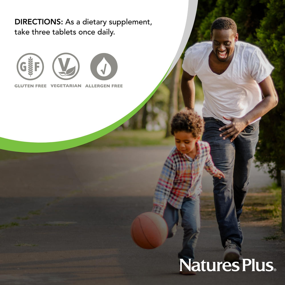 Capsules in bottle shown for easy daily dosage.