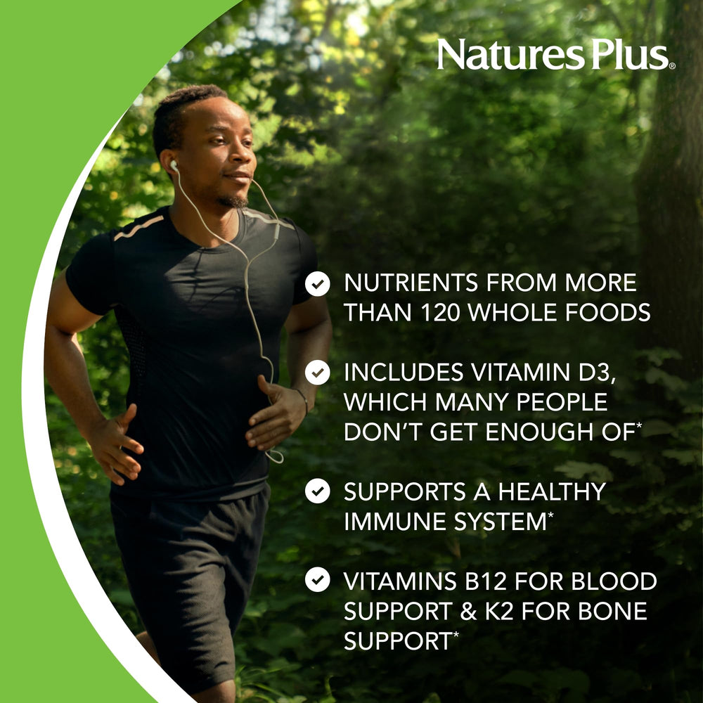 NaturesPlus Source of Life Gold Energy Shake shaken with ice in a glass for a flavorful shake.