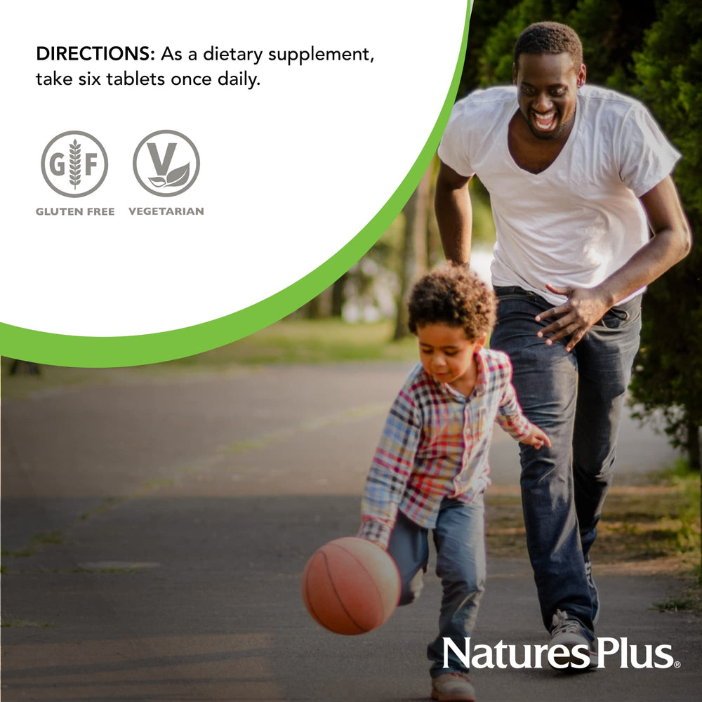 Ingredient highlights like acai, resveratrol and CoQ10 pictured for wellness support.