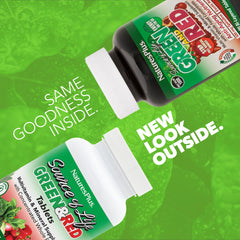 NaturesPlus Source of Life bottle packaging highlights whole-food concentrate blend for complete daily nutrition.