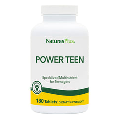 NaturesPlus Source of Life Power Teen bottle front view for daily teen energy.