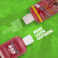 NaturesPlus Source of Life RED label closeup highlights lycopene and lutein for immune support.
