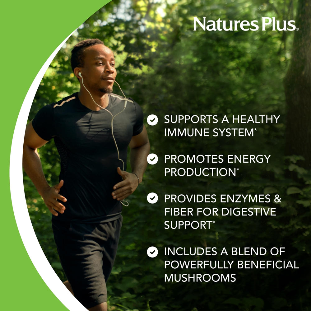 NaturesPlus SPIRU-TEIN GOLD Vanilla label shows vitamins and minerals.