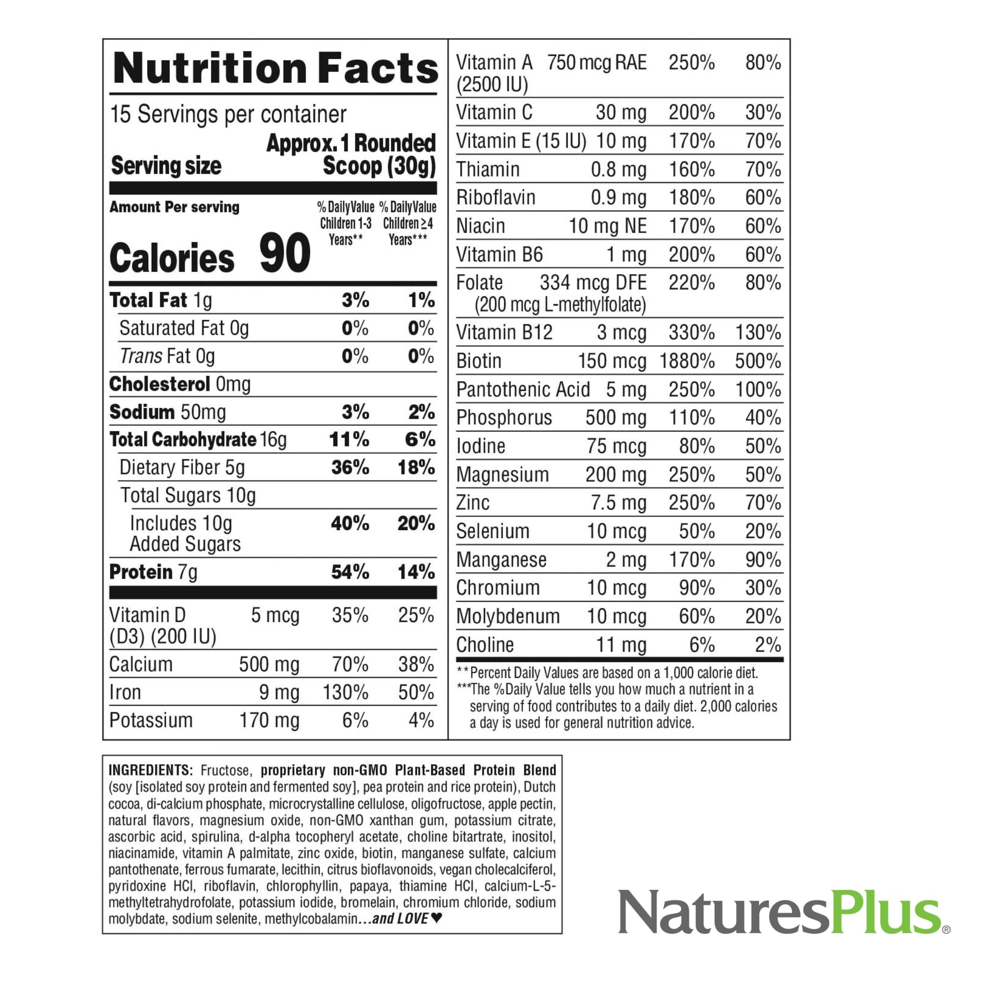 SPIRU-TEIN Junior chocolate mixed with milk to a smooth shake.