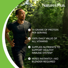 Blender-ready SpirU-Tein Shake in smoothie demonstrates easy meal enhancement