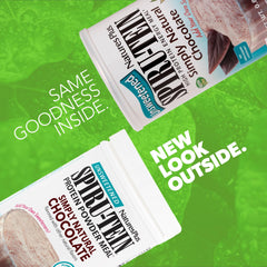 NaturesPlus SpirU-Tein Shake nutrition panel highlights vitamin content and low carb profile