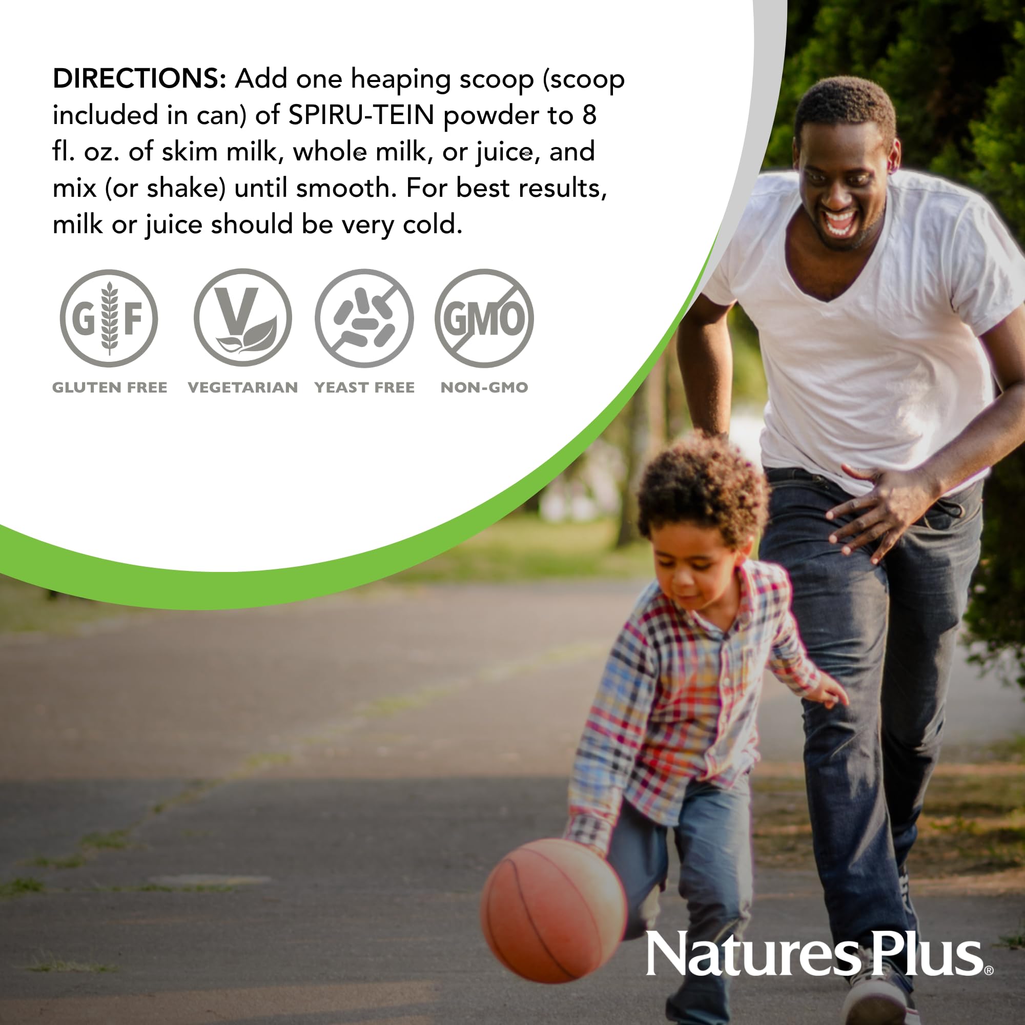 NaturesPlus SPIRU-TEIN Vanilla packaging reflects updated design and steady quality.