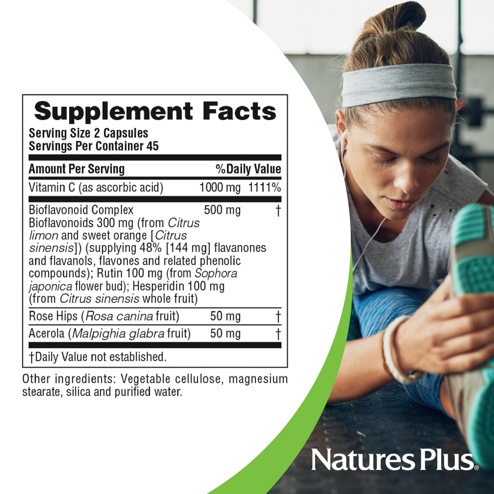 NaturesPlus Super C Complex gluten-free icon indicating allergen friendly formula.