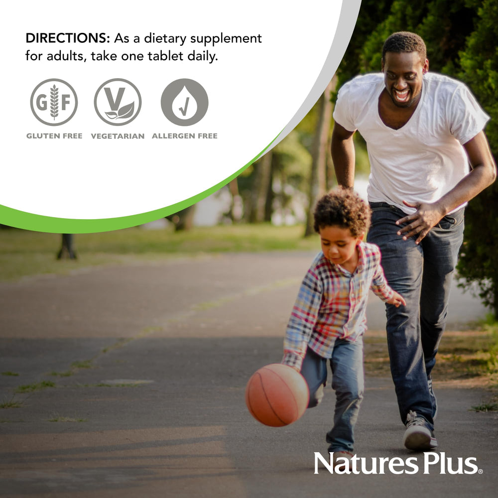 NaturesPlus Ultra-C vegan and gluten-free icons indicate dietary compatibility