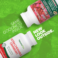 NaturesPlus Ultra Cranberry bottle packaging shows 90 tablets.