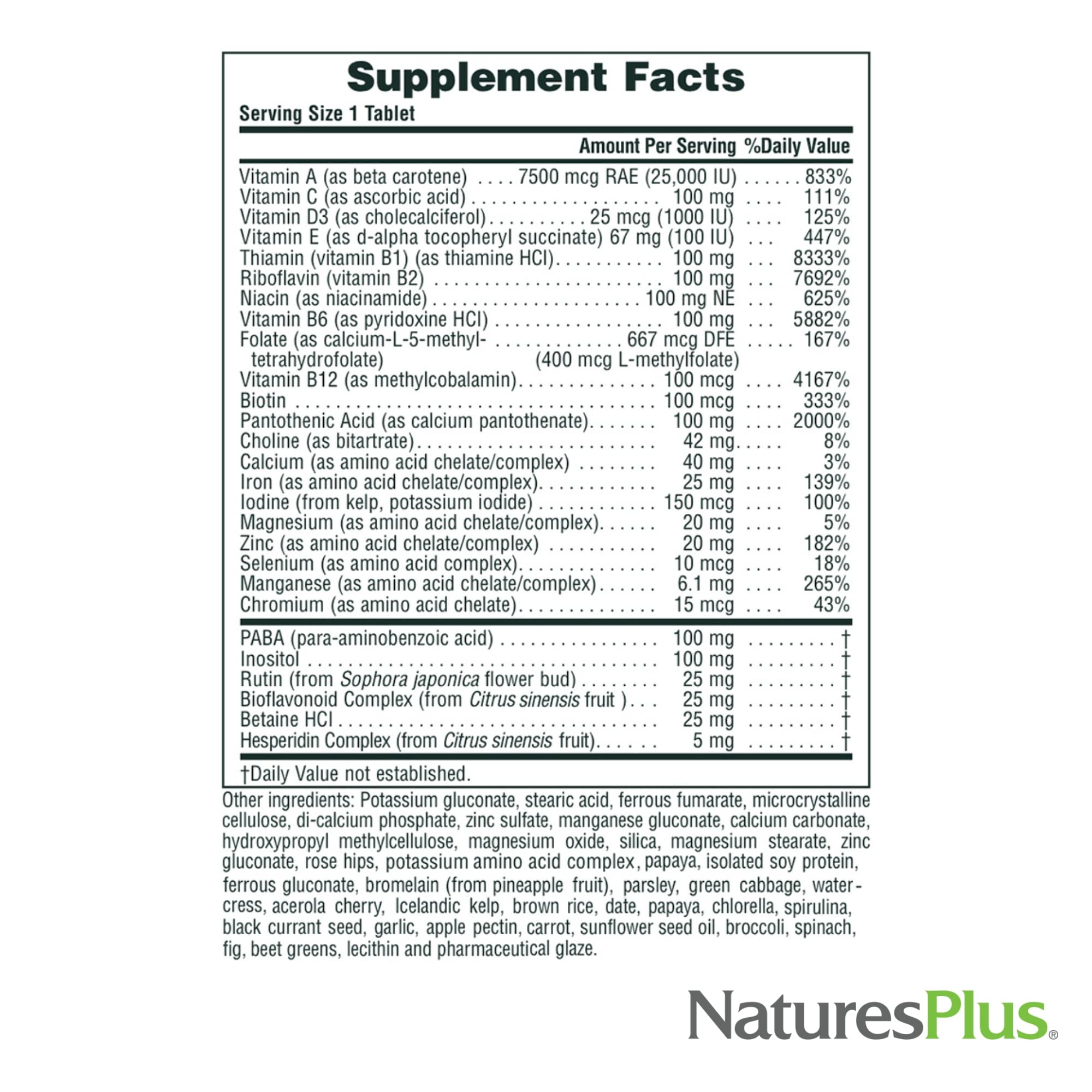 NaturesPlus Ultra II Daily new packaging image showing modern bottle design