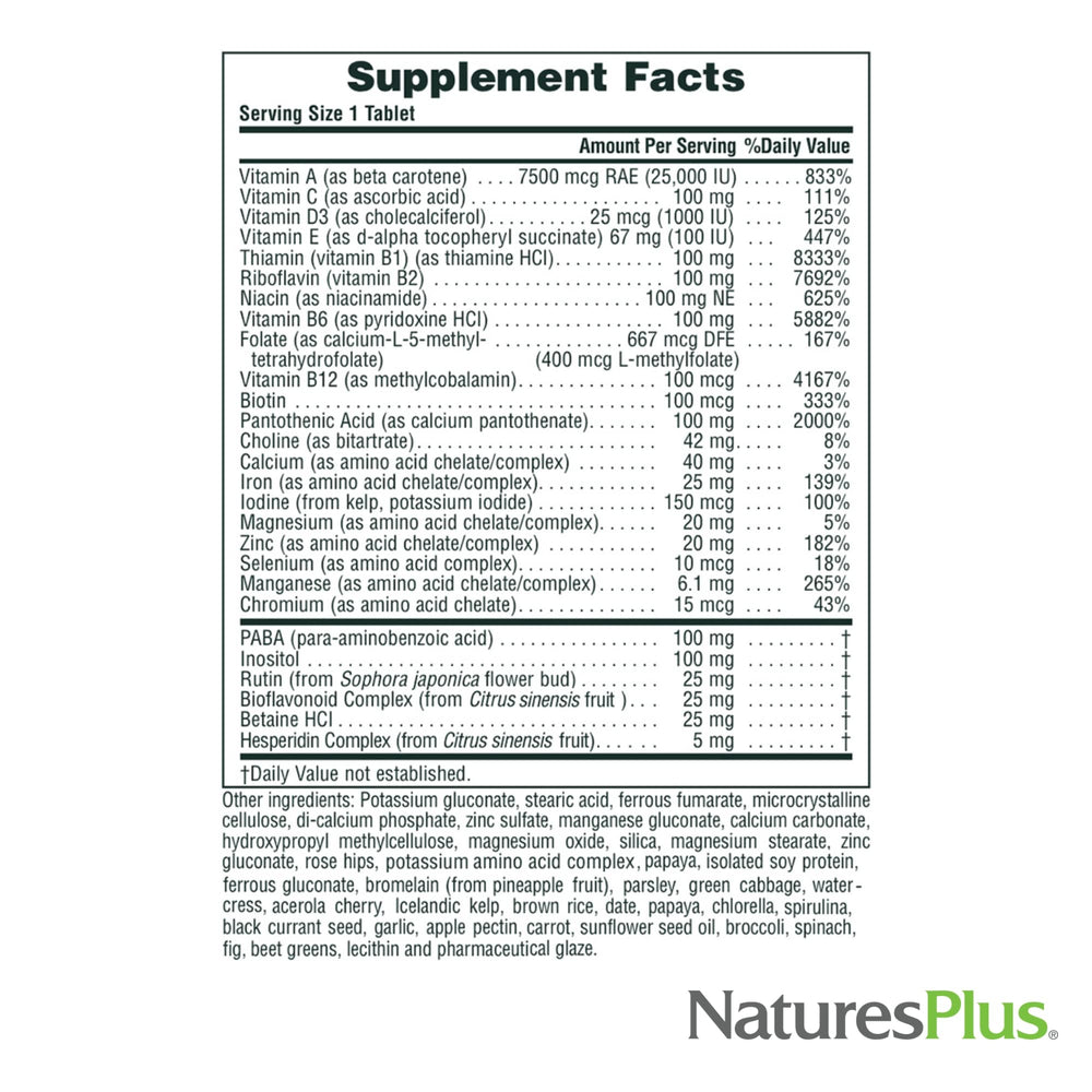 NaturesPlus Ultra II Daily new packaging image showing modern bottle design
