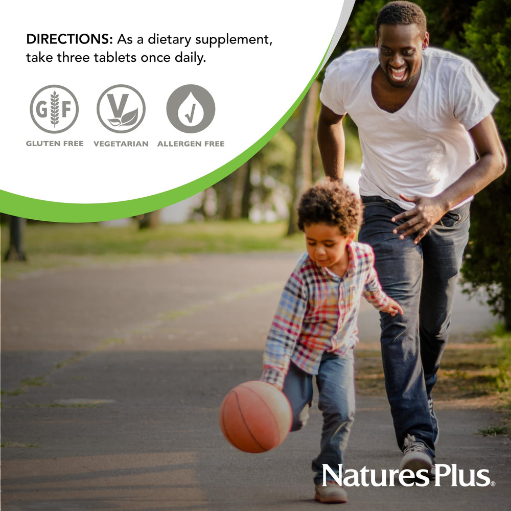 NaturesPlus Ultra Source of Life 60 servings packaging illustration