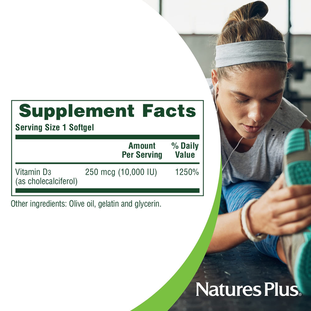 Bottle in hand conveys easy daily use and total body wellness.