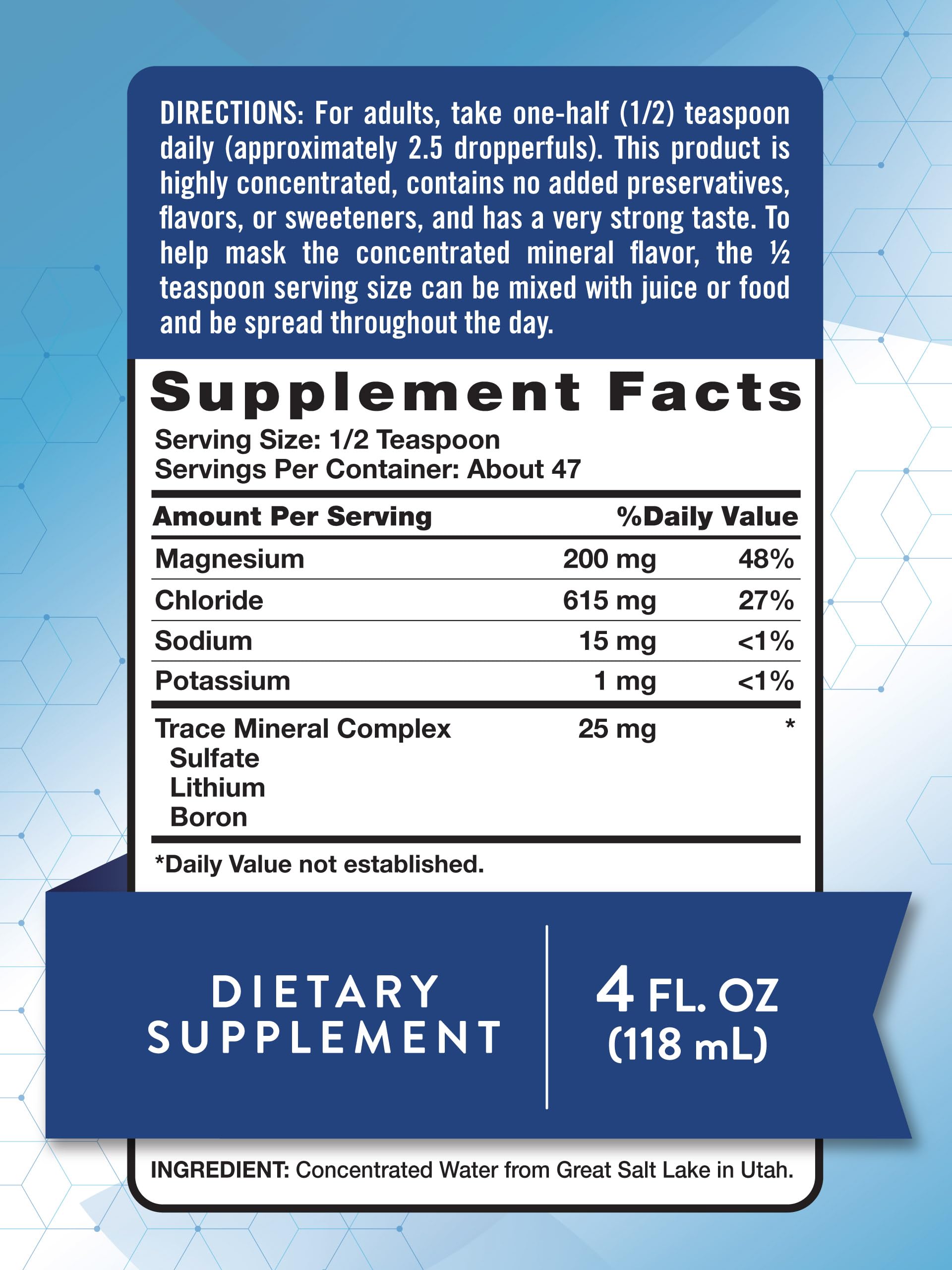 Nature's Truth Ionic Magnesium Liquid Drops dropper for precise dosing