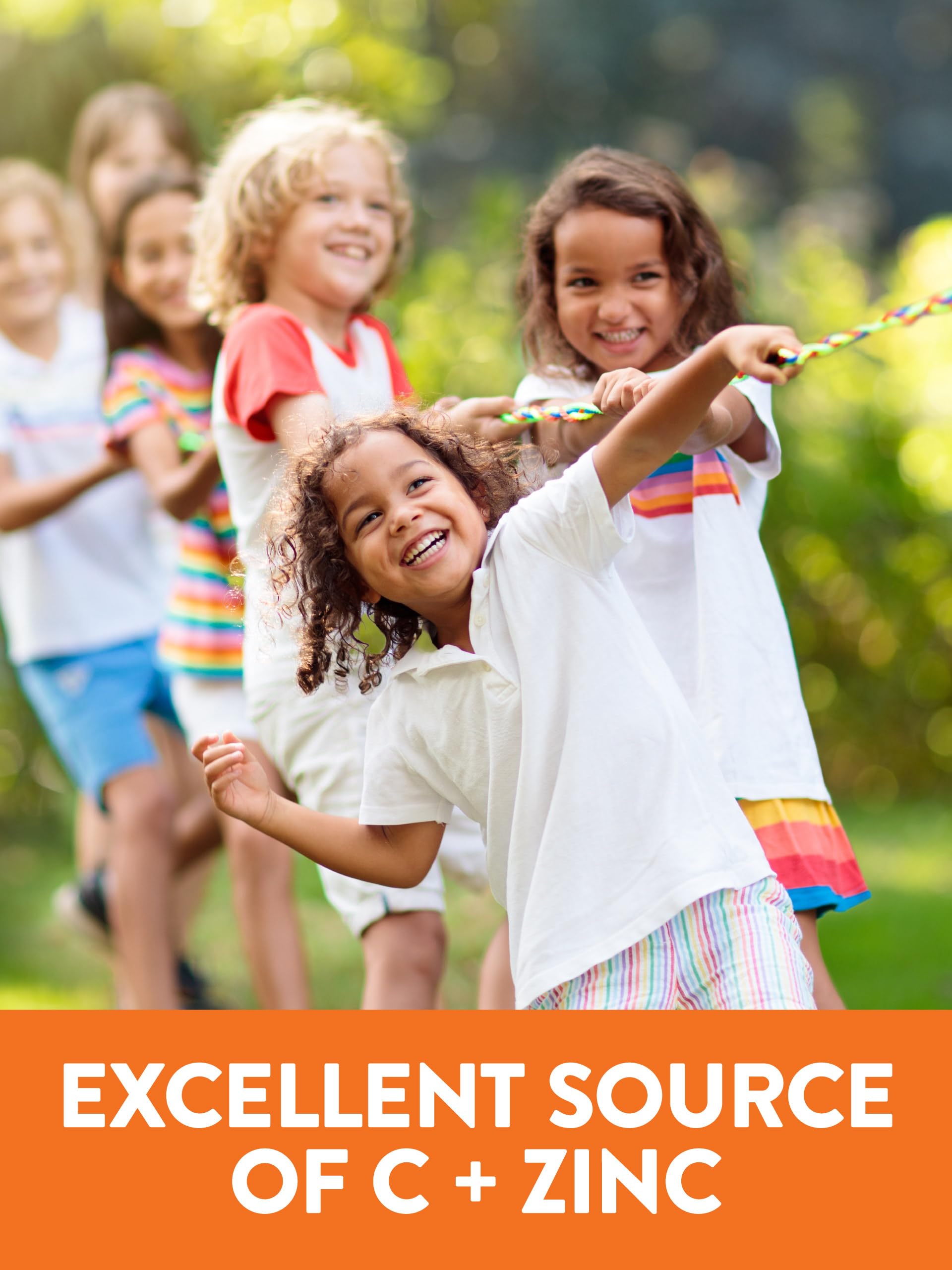 Nature's Truth Vitamin C Gummies for Kids lemon flavor appealing to kids.