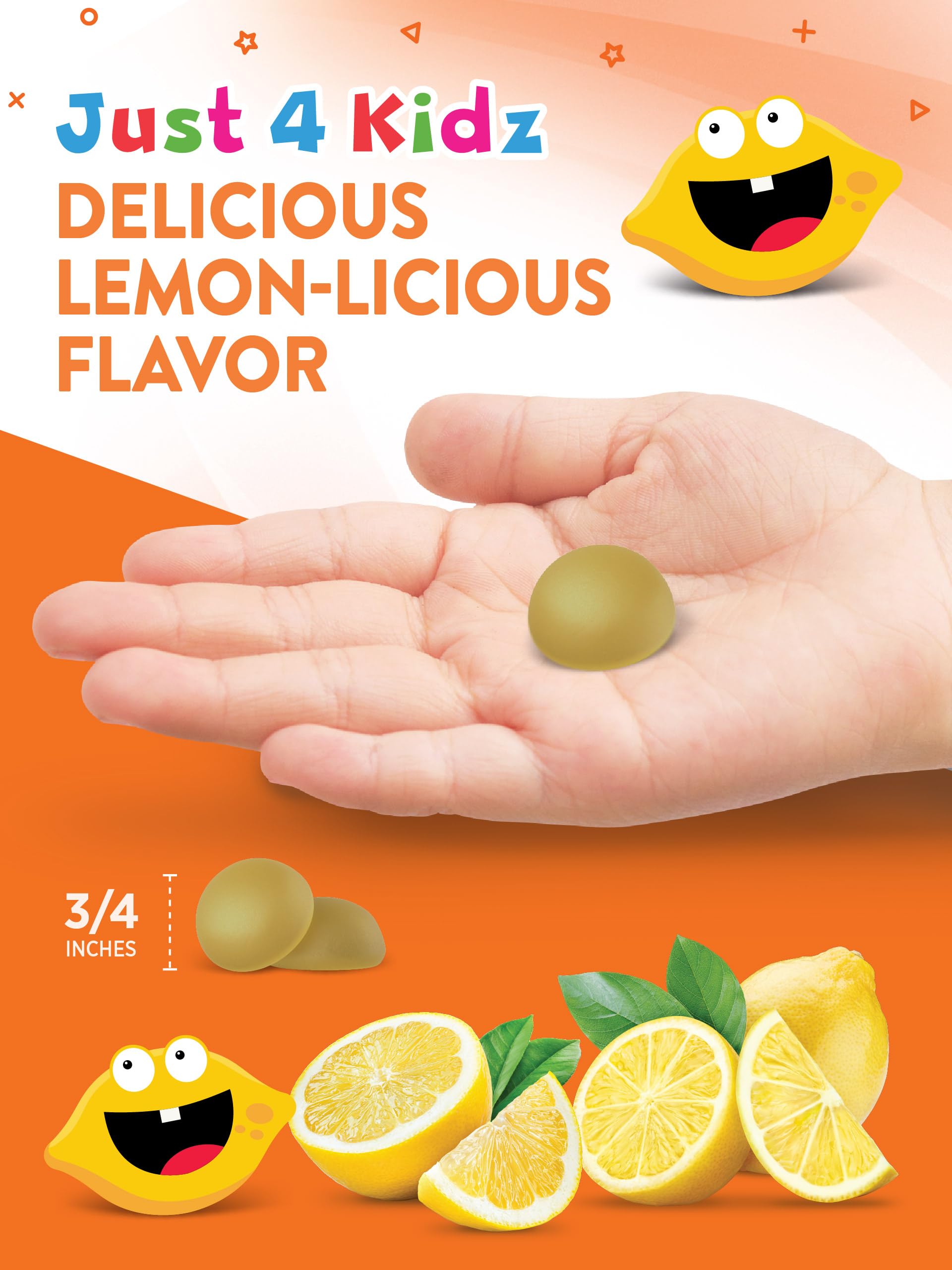 Nature's Truth Vitamin C Gummies for Kids vegan label visible.