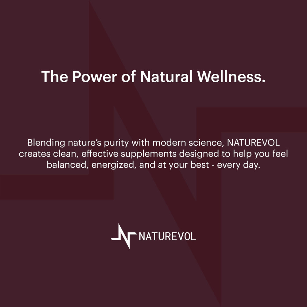 Third-party tested seal and clean ingredient list on NatureVol packaging