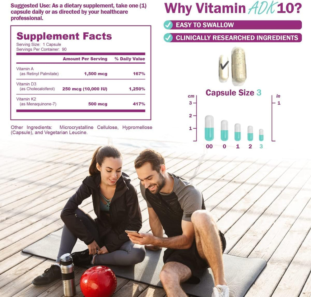 NatureGenX ADK10 90-day supply box for sustained daily use.