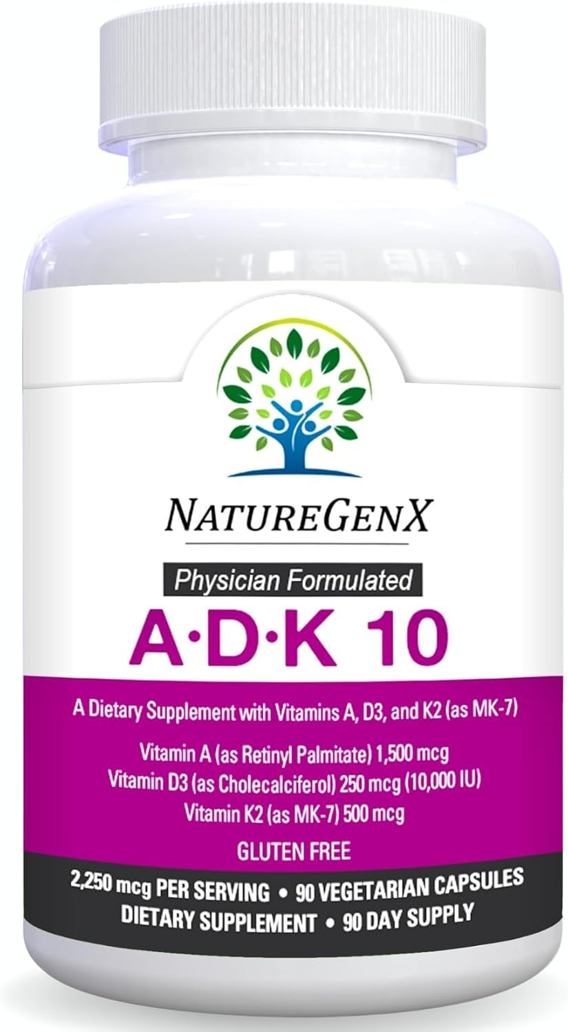 NatureGenX ADK10 USA manufacturing seal indicating quality testing.