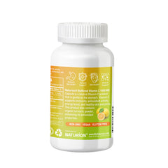 Naturion Rose Hips fruit inclusion signals natural antioxidant support.