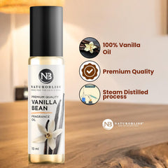 NaturoBliss Vanilla on-wrist application for subtle scent