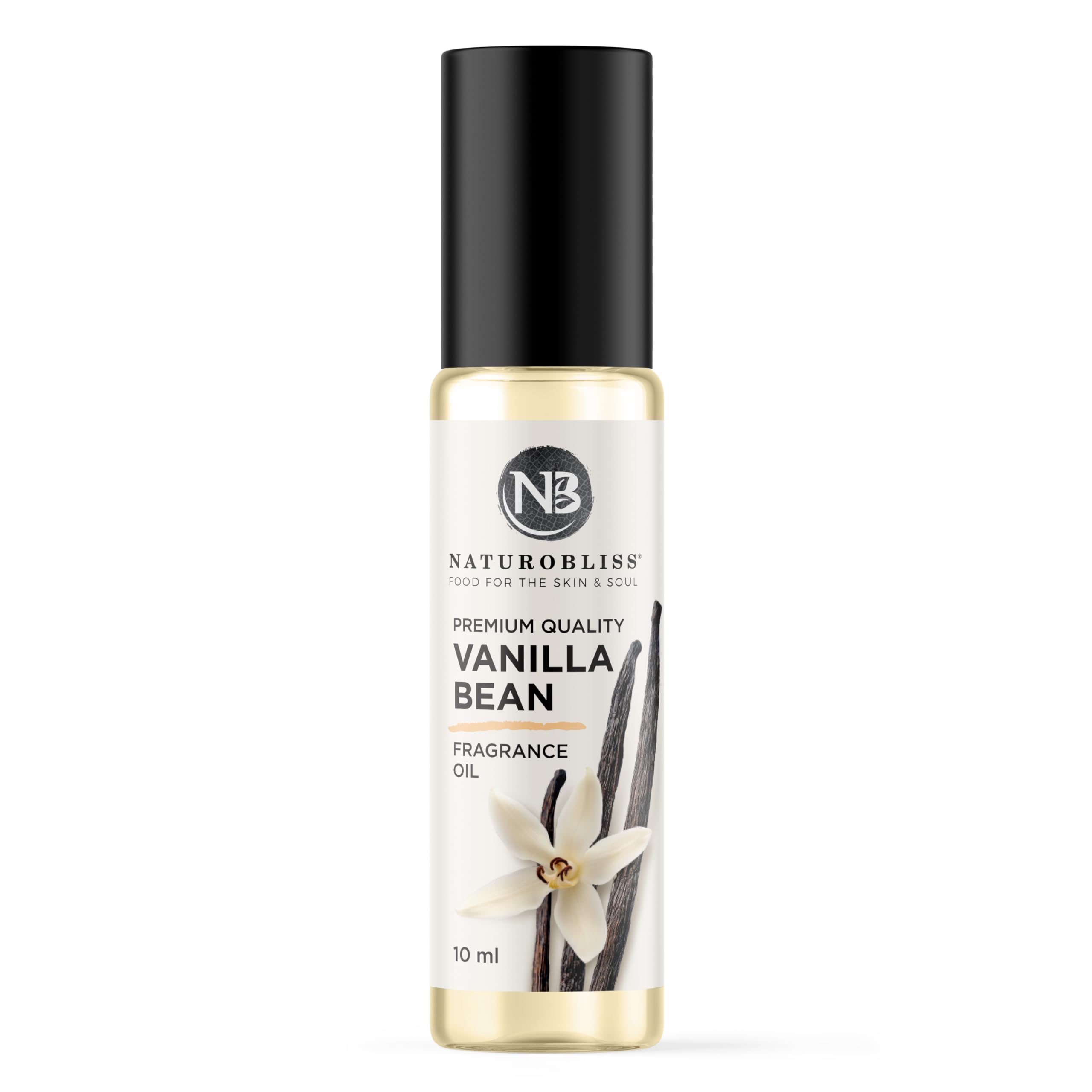 NaturoBliss Vanilla roll-on bottle for on-the-go fragrance