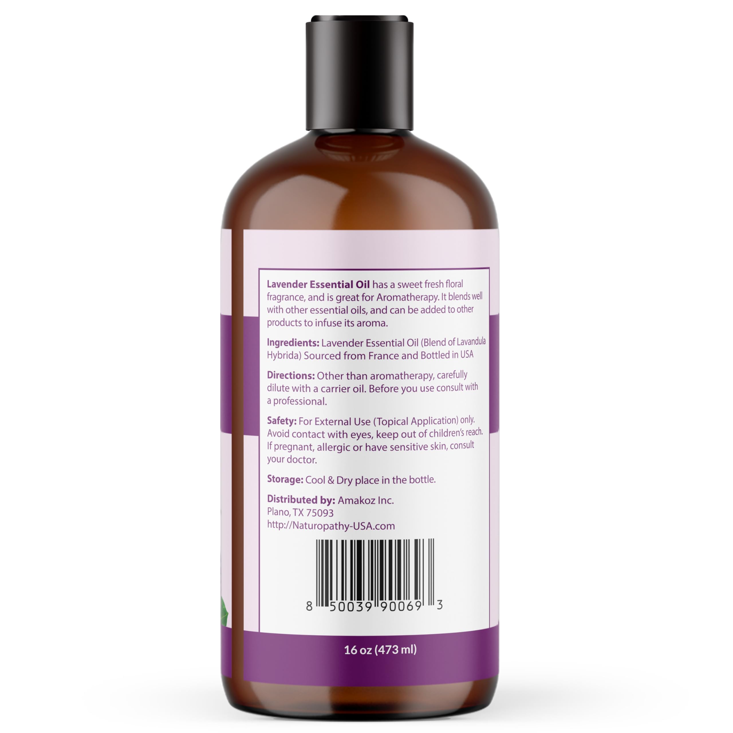 Naturopathy Lavender diffuser setup releasing a calming floral aroma