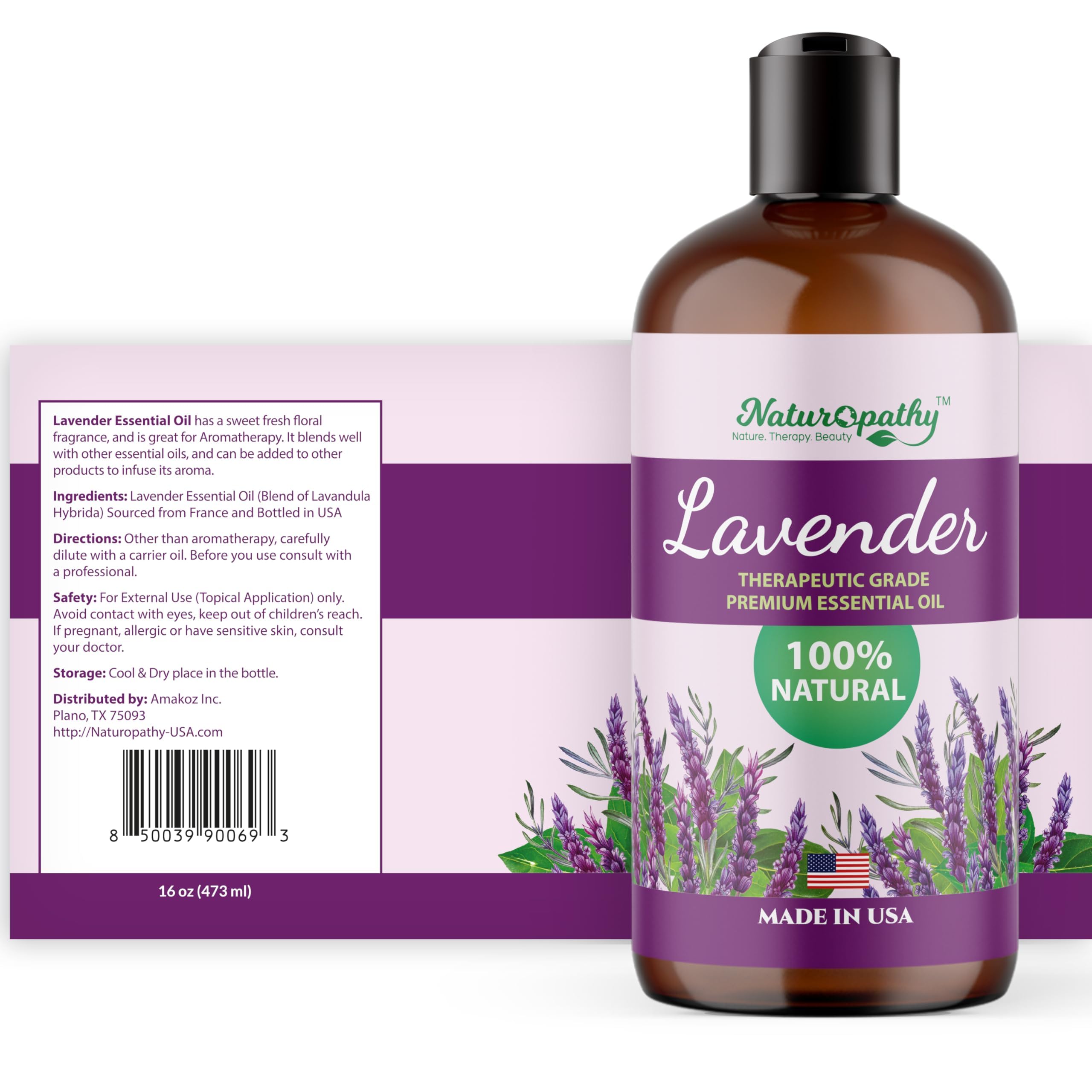 Naturopathy Lavender skincare blending ready for skin and hair care