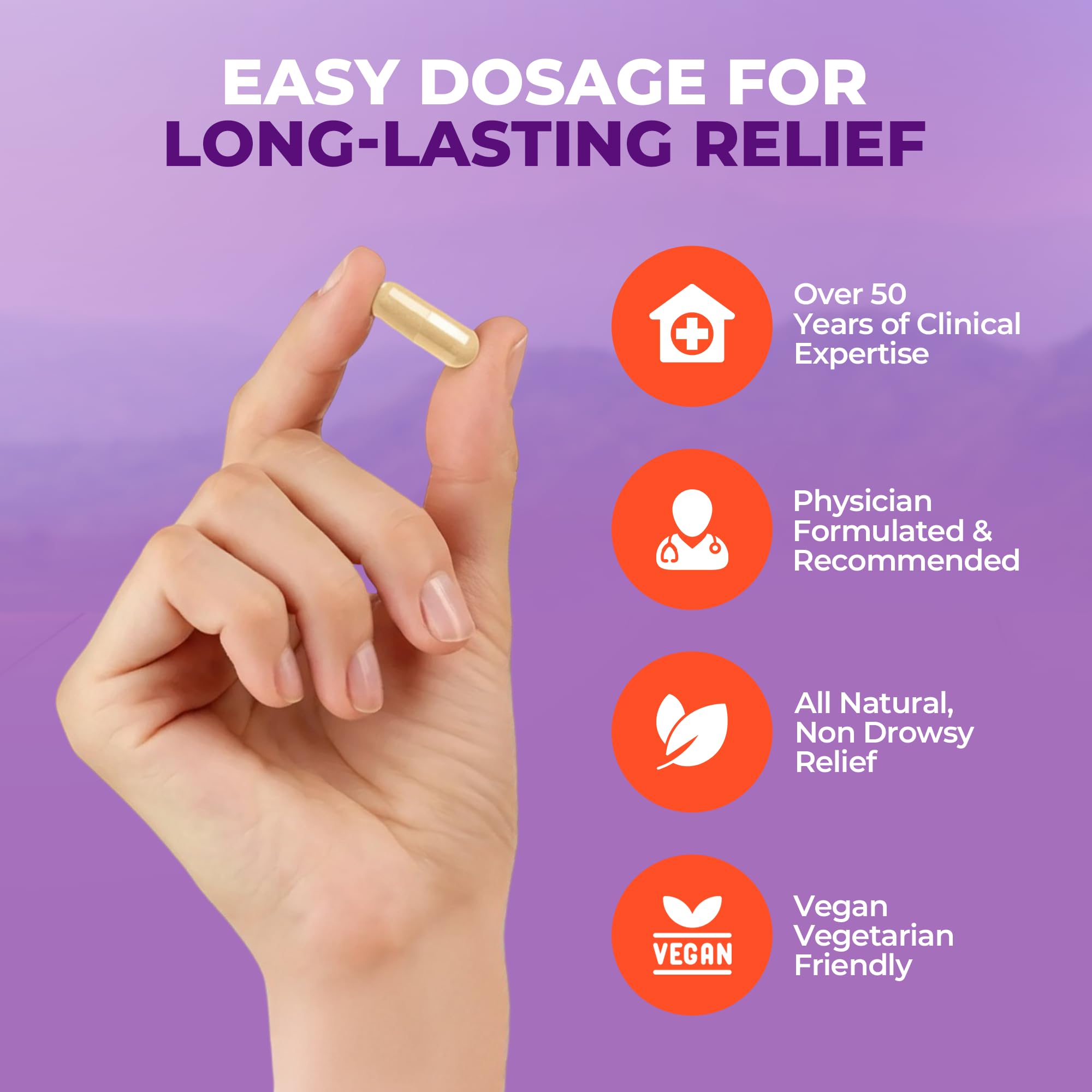 Nausea Stop pills in a blister pack for convenient non-drowsy daily support.