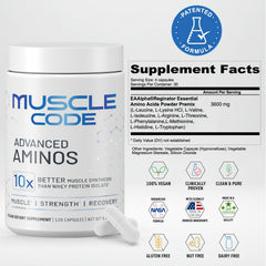 NAUTILUS Muscle Code capsules closeup, compact vegan capsules.