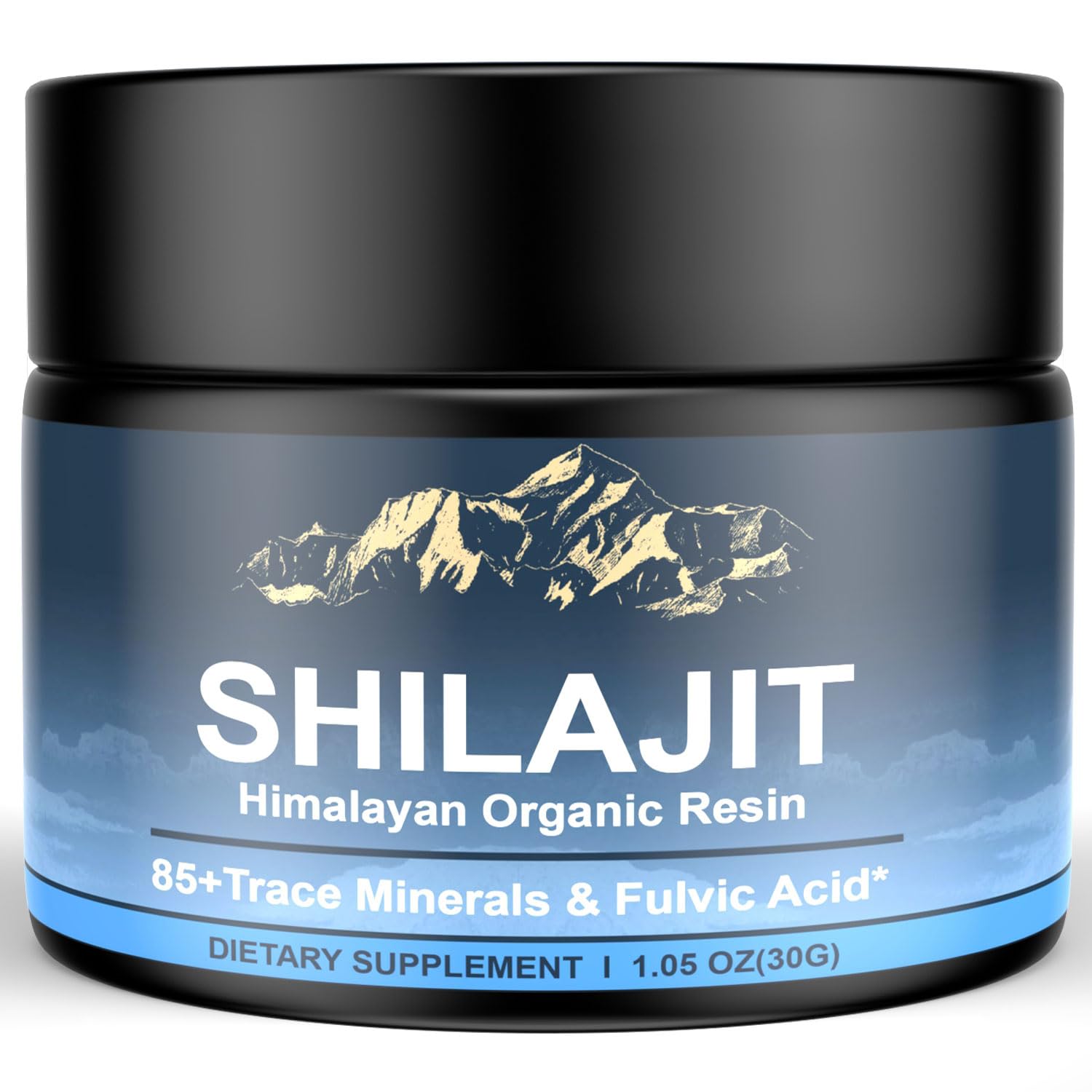 Naypiny Himalayan Shilajit resin jar showing mineral-rich supplement for daily vitality