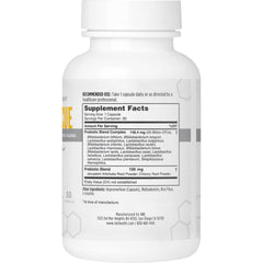 NBI Belly Rescue capsules closeup, convenient format supporting gut balance.