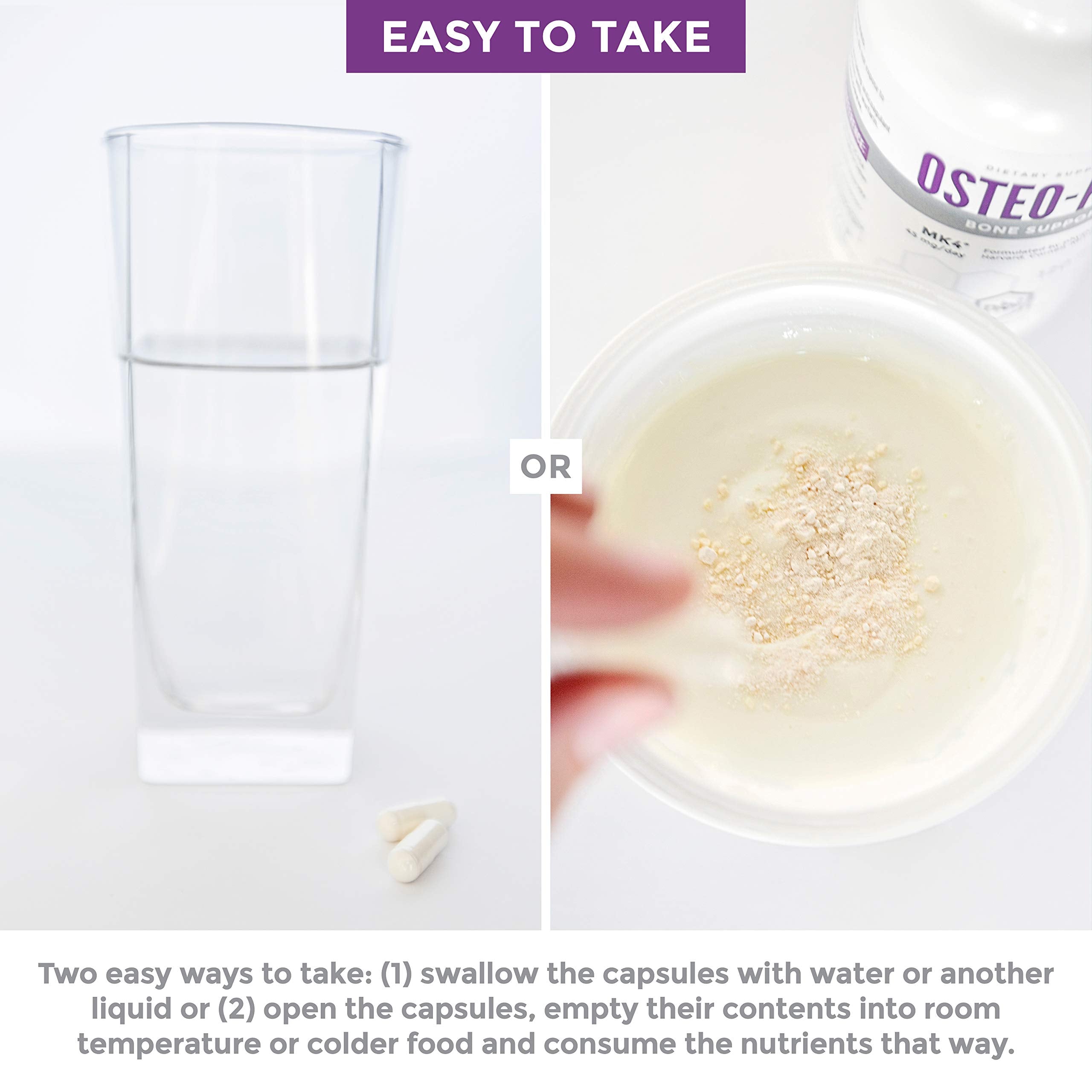 NBI Osteo-K bottle on a shelf suggesting convenient USA-made wellness support