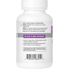 NBI Osteo-K label close-up showing Vitamin D and K2 MK-4 blend