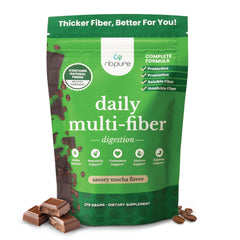 nbpure daily fiber tub label emphasizing easy daily use