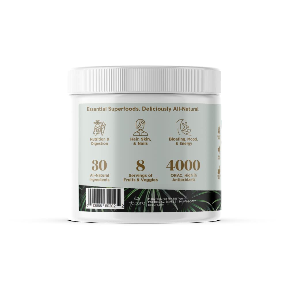 nbpure Earthy Andy Paradise glass—easy mix-in for a nutritious boost anytime.