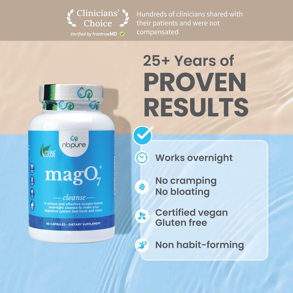 nbpure MagO7-packaging-box shows product integrity and simple detox support