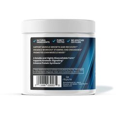nbpure Performance Leucine+ scoop showing an easy dose for enhanced muscle support