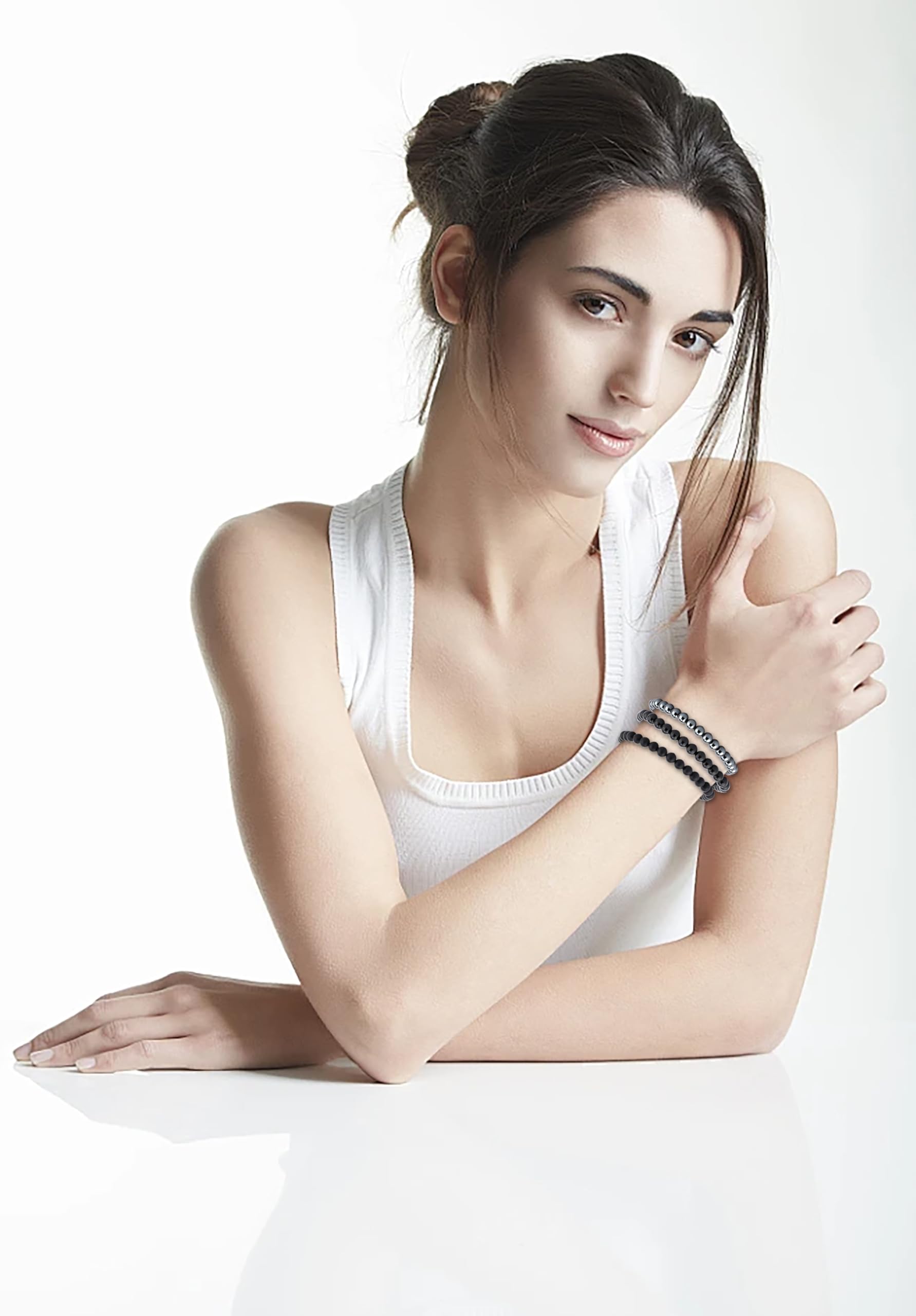 NCB stretch bracelets feature durable elastic for everyday wear