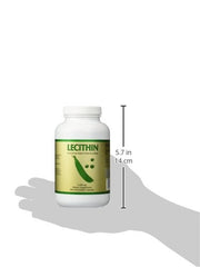 NCB Lecithin ingredient label shows potency per softgel for easy planning