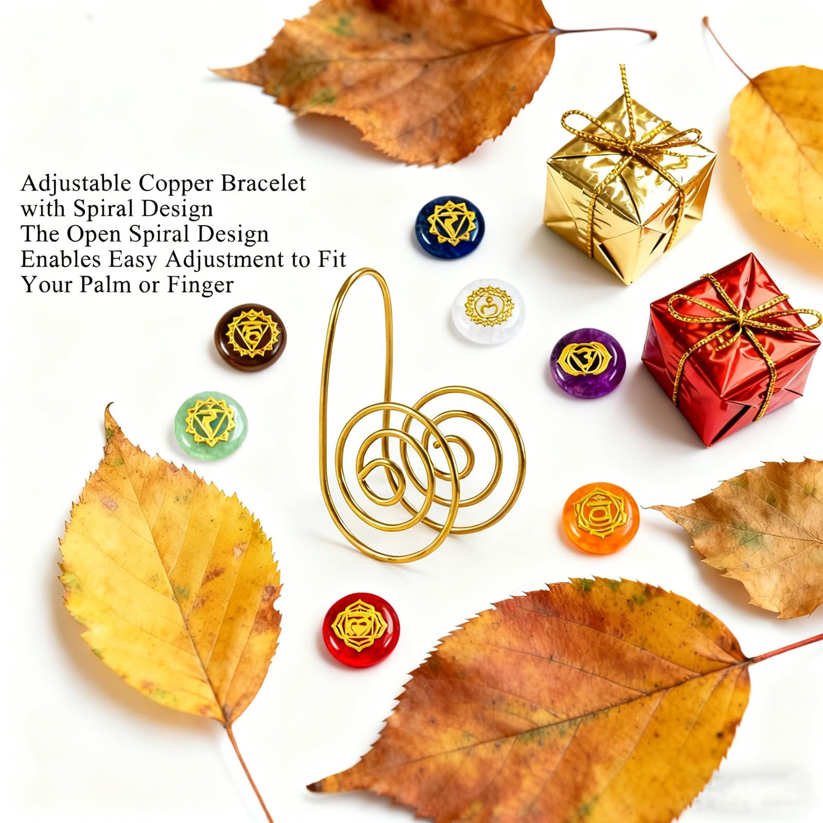 NCHEMDL Energy healing crystal work set arranged for practice