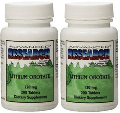 NCI Dr. Hans Nieper lithium orotate tablets bottle for mood and cognitive support.