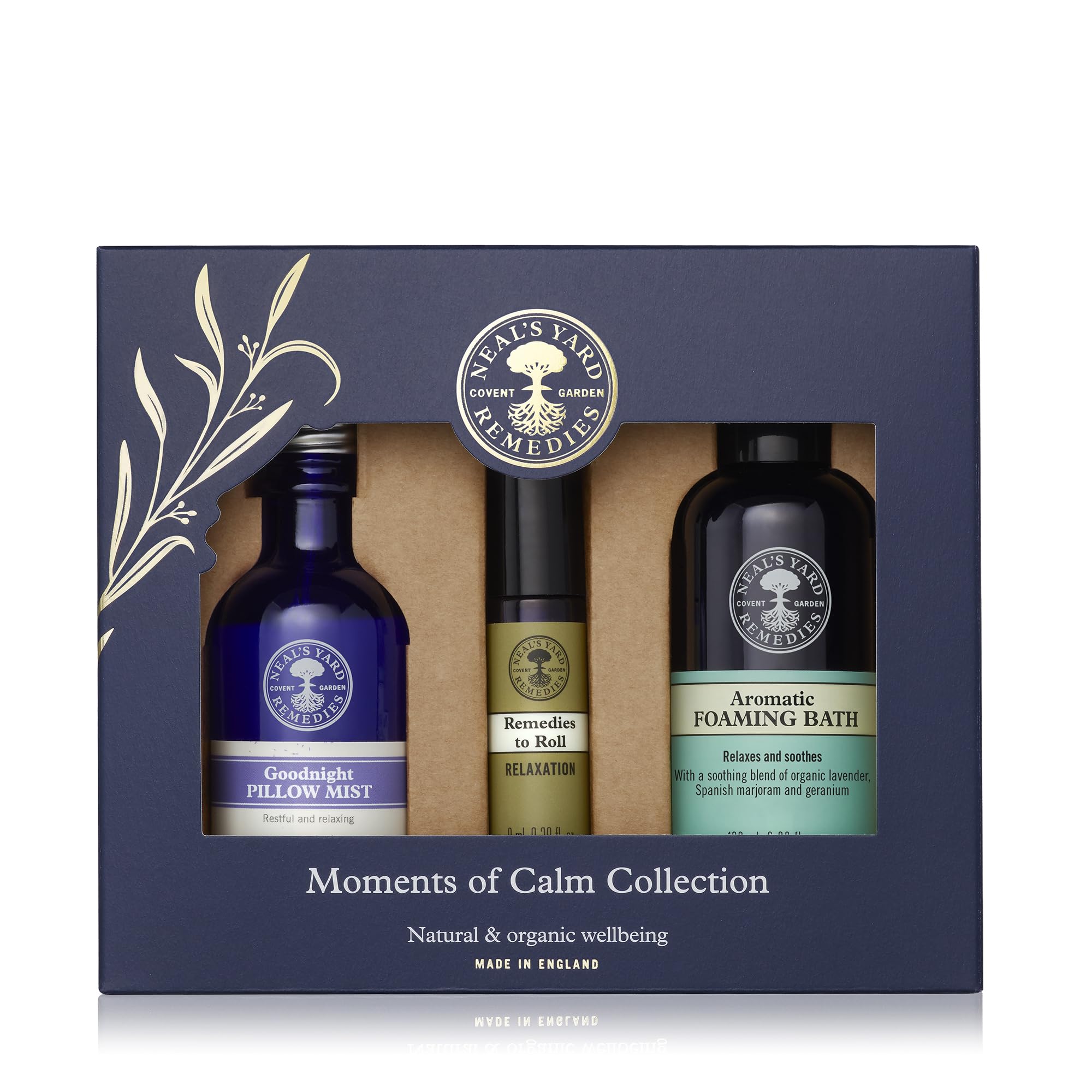 Neal's Yard Remedies Aromatic Foaming Bath for a calming soak that nourishes the skin.
