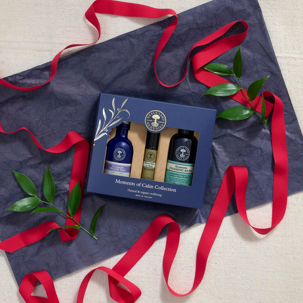Neal's Yard Remedies Goodnight Pillow Mist for restful sleep and peaceful bedside ambience.