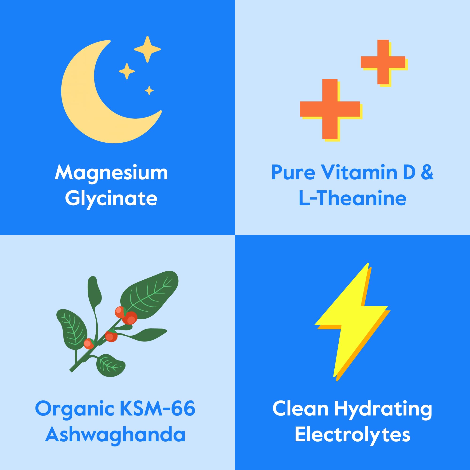 Nectar Calm Ashwagandha organic-ksm-66 jar signals stress relief and balanced mood.